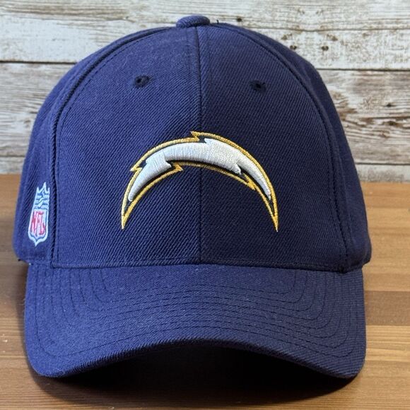 San Diego Chargers Mens Adjustable Hat Navy Cap NFL Team Apparel on Field Reebok - Picture 1 of 7